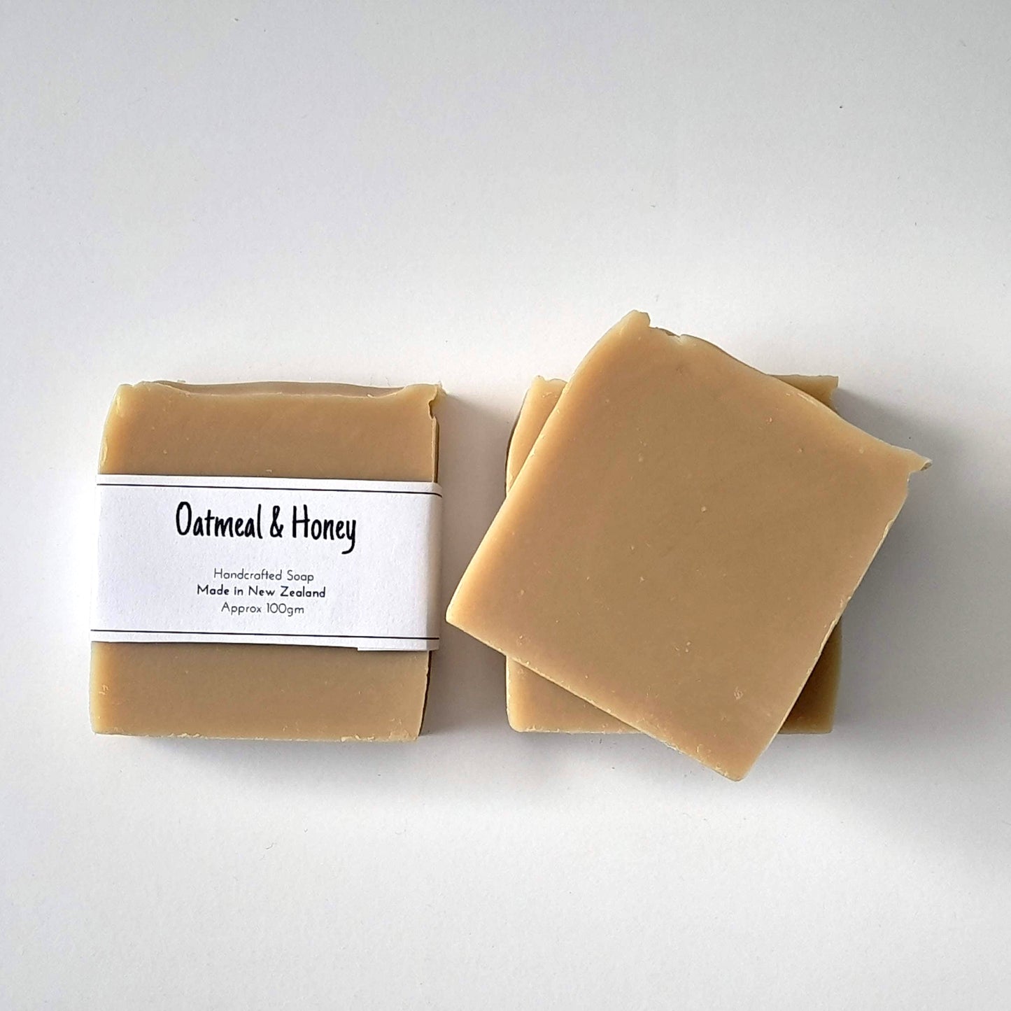 oatmeal & honey soap, oatmeal soap, bar soap, handmade soap