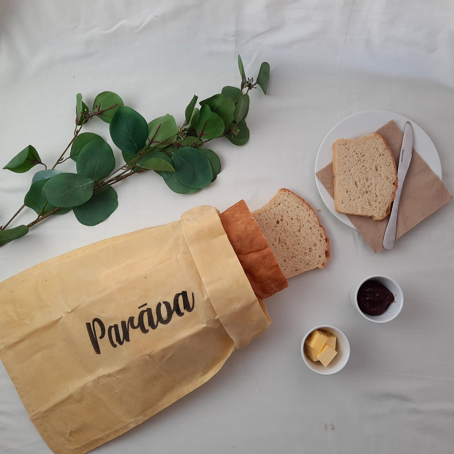 Waxed Bread bags