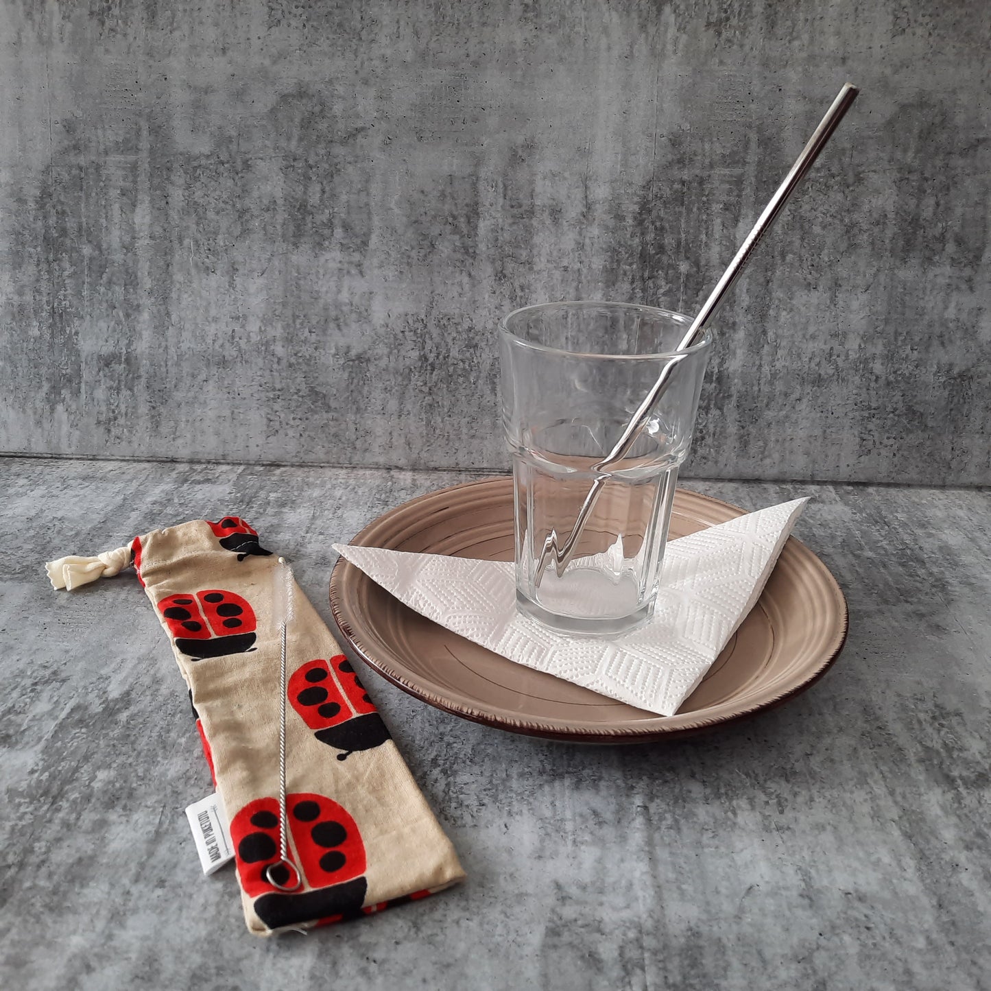 Straw Pouch