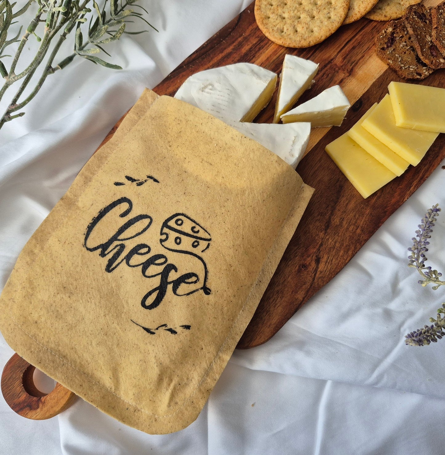 Reusable beeswax food bags - Small