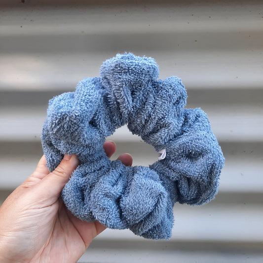Towel Scrunchie - Blue